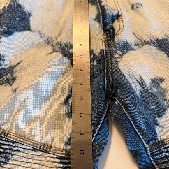 Rocawear Mens Classic Straight Leg Jeans with Artistic Bleach Pattern Tag Sz 44 - Picture 12 of 15